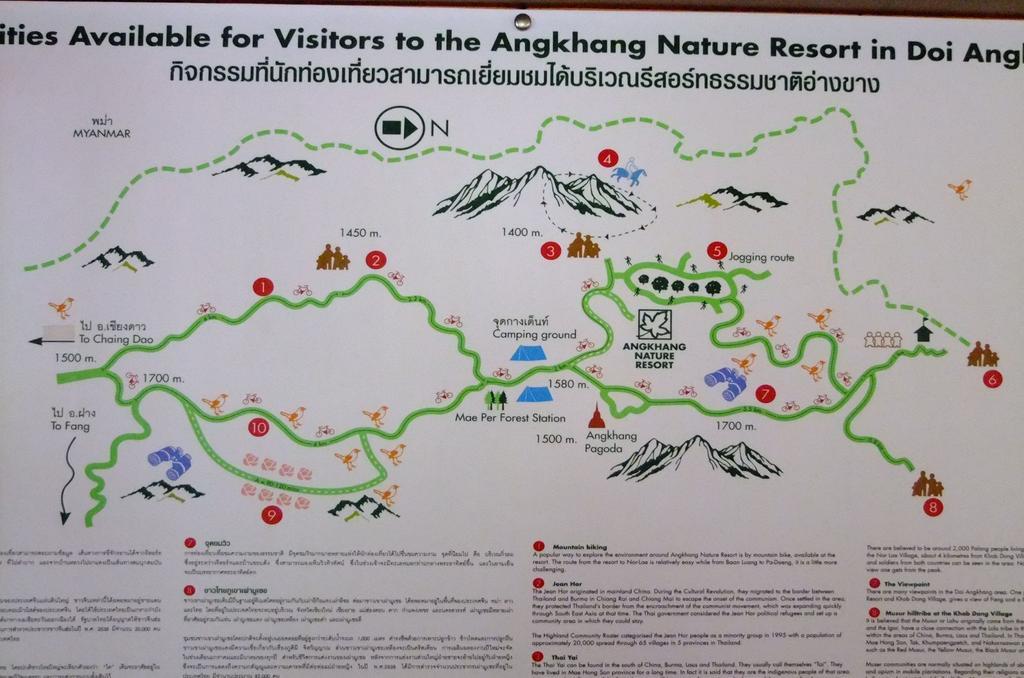 Angkhang Nature Resort Fang Exterior foto